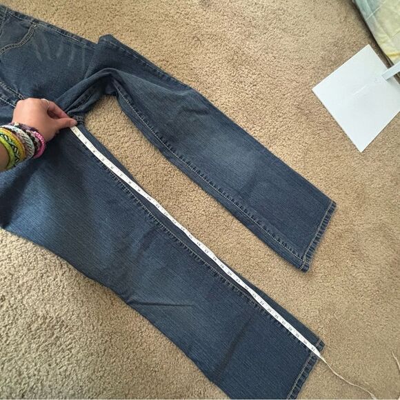 TOMMY HILFIGER Classic Blue Women's Jeans size 8 y2k 90s flare denim - Picture 13 of 13